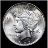 Image 2 : 1922-p Peace Dollar $1 Grades GEM+ Unc