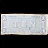 Image 3 : 1864 $10 Confederate Note, T-68 Grades Select AU
