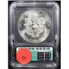 Image 3 : 1987-p Silver Silver Eagle Dollar $1 Graded ms69 By ICG.