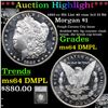 Image 1 : ***Auction Highlight*** 1882-cc Morgan Dollar Hit List 40 vam 2c2 I3 R6 $1 Graded ms64 DMPL By SEGS 