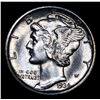 Image 2 : ***Auction Highlight*** 1936-d Mercury Dime Near Top POP! 10c Graded ms67+ FSB By SEGS (fc)