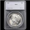 Image 4 : ***Auction Highlight*** 1922-p Peace Dollar $1 Graded ms66 By SEGS (fc)