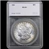Image 4 : ***Auction Highlight*** 1884-p Morgan Dollar $1 Graded ms66+ By SEGS (fc)