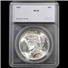 Image 4 : ***Auction Highlight*** 1922-p Peace Dollar $1 Graded ms66 By SEGS (fc)