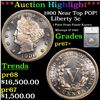 Proof ***Auction Highlight*** 1900 Liberty Nickel Near Top POP! 5c Graded pr67+ By SEGS (fc)