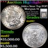 ***Auction Highlight*** 1888-s Morgan Dollar Near Top POP! $1 Graded ms66+ By SEGS (fc)