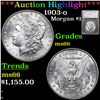 ***Auction Highlight*** 1903-o Morgan Dollar $1 Graded ms66 By SEGS (fc)