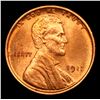 Image 2 : ***Auction Highlight*** 1917-p Lincoln Cent 1c Graded ms66 rd By SEGS (fc)