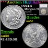 ***Auction Highlight*** 1884-s Morgan Dollar $1 Graded au58 By SEGS (fc)
