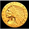 Image 2 : ***Auction Highlight*** 1915-p Gold Indian Half Eagle $5 Graded Select Unc By USCG (fc)