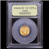 Image 4 : ***Auction Highlight*** 1878-p Gold Liberty Quarter Eagle $2 1/2 Graded Select Unc By USCG (fc)