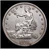 Image 2 : ***Auction Highlight*** 1878-s Trade Dollar $1 Graded Select Unc By USCG (fc)