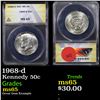 ANACS 1968-d Kennedy Half Dollar 50c Graded ms65 By ANACS