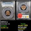 Image 1 : PCGS 1955-s Lincoln Cent 1c Graded ms66 rd By PCGS