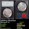 Image 1 : PCGS 1900-p Morgan Dollar Rattler $1 Graded ms64 By PCGS