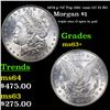 Image 1 : 1878-p 7tf Morgan Dollar Top 100- vam 117 I5 R5 $1 Grades Select+ Unc