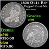 Image 1 : 1826 Capped Bust Half Dollar O-114 R4+ 50c Grades vf++