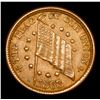 Image 2 : 1863 Shoot Him on the Spot Dix Civil War Token F-207/409a 1c Grades AU, Almost Unc
