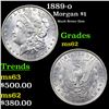 Image 1 : 1889-o Morgan Dollar $1 Grades Select Unc