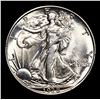 Image 2 : 1938-p Walking Liberty Half Dollar 50c Grades Select+ Unc