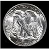 Image 3 : 1946-d Walking Liberty Half Dollar 50c Grades Choice+ Unc