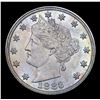 Image 2 : 1883 n/c Liberty Nickel 5c Grades GEM Unc