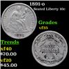 Image 1 : 1891-o Seated Liberty Dime 10c Grades vf++