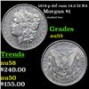 Image 1 : 1878-p 8tf Morgan Dollar vam 14.3 I2 R4 $1 Grades Choice AU