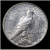 Image 3 : 1927-d Peace Dollar $1 Grades BU+