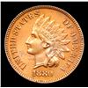 Image 2 : 1880 Indian Cent 1c Grades Unc Details