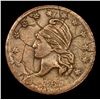 Image 2 : 1863 liberty Cap Civil War Token Mint Error F-17/388a 1c Grades vf details