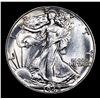 Image 2 : 1942-p Walking Liberty Half Dollar 50c Grades Select+ Unc