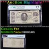 Image 1 : ***Auction Highlight*** Rare $2 1860’s Merchant’s Bank Note from Trenton NJ General Winfield Scott G