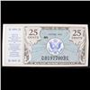 Image 2 : Military Payment Certificate (MPC) Series 472 25c Grades Select CU