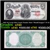 1907 $5 Large Size Legal Tender Note "WoodChopper" Fr-91 Grades xf