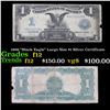 1899 "Black Eagle" Large Size $1 Silver Certificate Grades f, fine