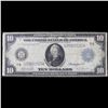 Image 2 : 1914 $10 Large Size Blue Seal Federal Reserve Note7-G Chicago, IL Grades f+