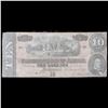 Image 2 : 1864 $10 Confederate Note, T-68 Grades vf+