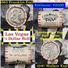 ***Auction Highlight*** Old Casino 50c Roll $10 Halves Las Vegas Casino Stardust 1947 Walker & 1963