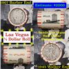 ***Auction Highlight*** Old Casino 50c Roll $10 Halves Las Vegas Casino Sands 1907 Barber & 1945 Wal