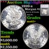 ***Auction Highlight*** 1899-s Morgan Dollar $1 Graded ms65+ By SEGS (fc)