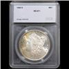 Image 4 : ***Auction Highlight*** 1880-s Morgan Dollar $1 Graded ms67+ By SEGS (fc)