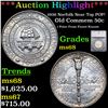 ***Auction Highlight*** 1936 Norfolk Old Commem Half Dollar Near Top POP! 50c Graded ms68 By SEGS (f