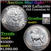 ***Auction Highlight*** 1900 Lafayette Lafayette Dollar $1 Graded ms63+ By SEGS (fc)