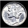 Image 2 : ***Auction Highlight*** 1927-d Mercury Dime 10c Graded ms64+ By SEGS (fc)