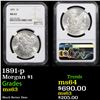 Image 1 : NGC 1891-p Morgan Dollar $1 Graded ms63 By NGC