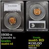 Image 1 : PCGS 1930-s Lincoln Cent 1c Graded ms64 rd By PCGS
