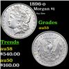 1896-o Morgan Dollar $1 Grades Select AU