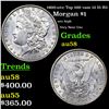 Image 1 : 1900-o/cc Top 100 Morgan Dollar vam 12 I5 R5 $1 Grades Choice AU/BU Slider
