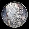 Image 2 : 1886-p Colorfully Toned Morgan Dollar $1 Grades Choice Unc